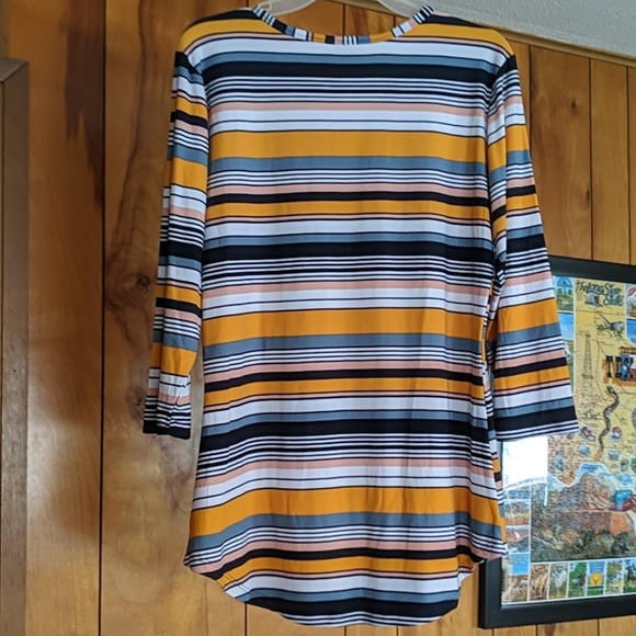 NWT Striped Tunic - Picture 3 of 7